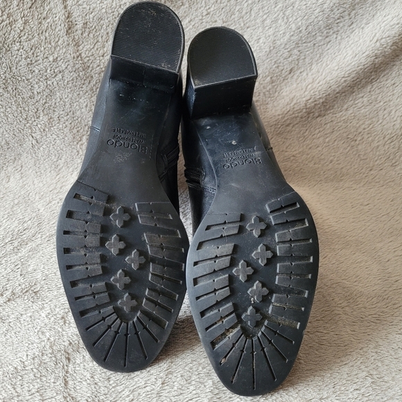 Blondo black block heel waterproof ankle boots size 8 - Picture 7 of 11